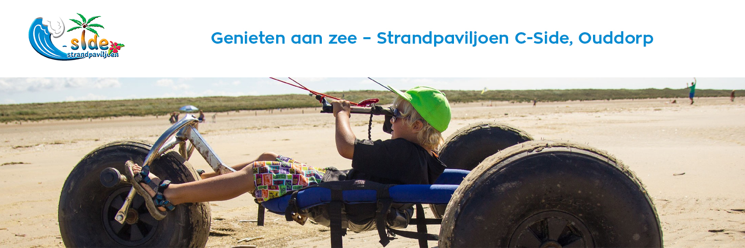 Strandpaviljoen C-side in omgeving Ouddorp aan Zee, Zuid Holland