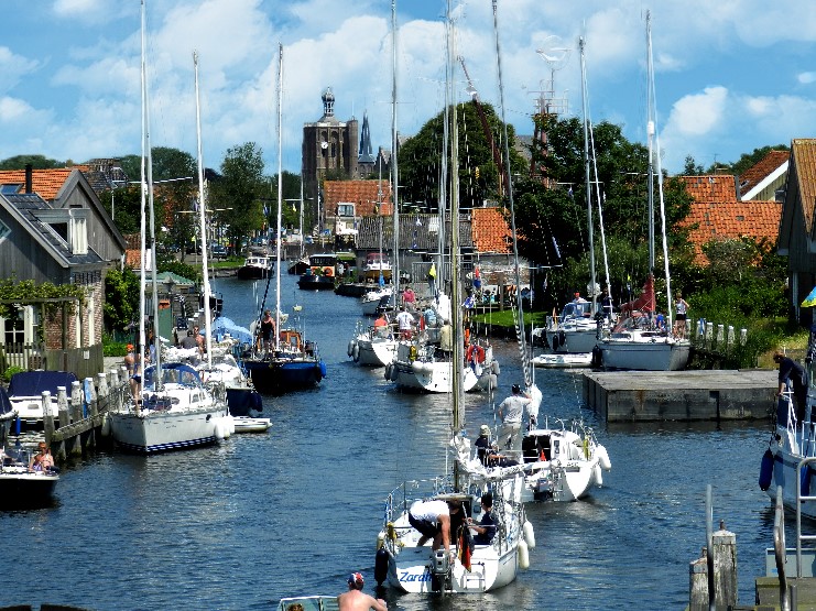 Varen en zeilen in Workum