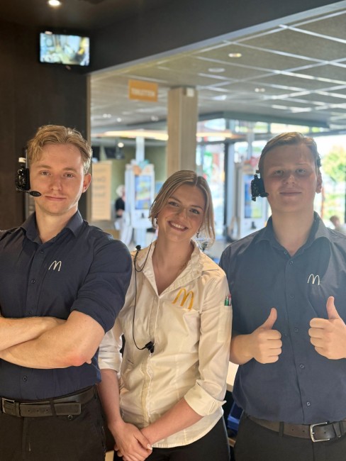Altijd vriendelijk personeel bij McDonalds Stadskanaal