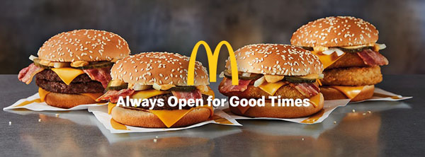 Always open for Good Times bij McDonald's Stadskanaal