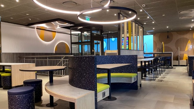 Interieur McDonalds Standskanaal