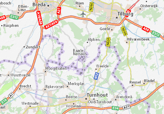 Baarle Nassau op de kaart, in de omgeving, dagje uit, uittips