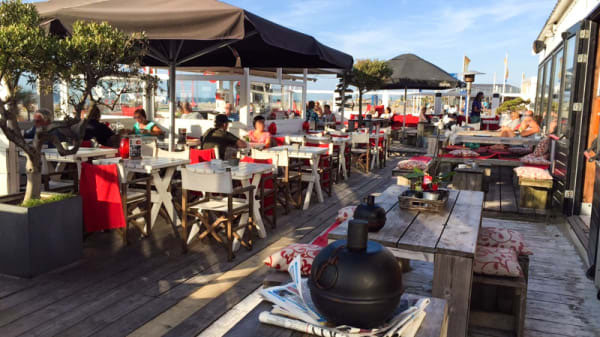Strand, bar, restaurant, cafe, Hoek van Holland