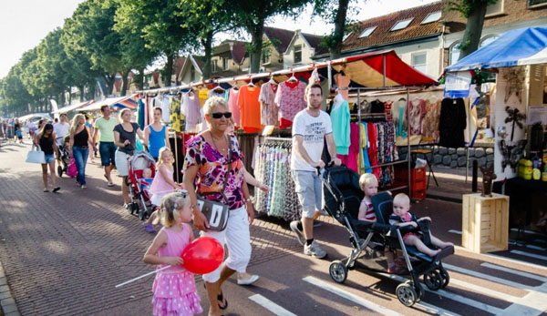 Markt in Burgh-Haamstede, dagje uit tips.