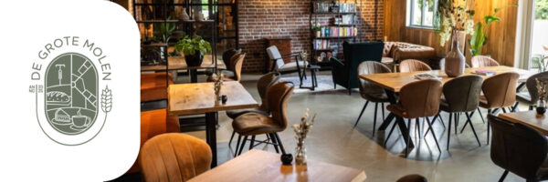 Lunchcafé De Grote molen in omgeving Noord Brabant
