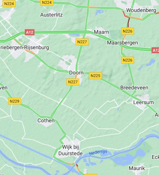 Doorn & Maarn, omgeving, dagje uittips, bezienswaardigheden, kaart