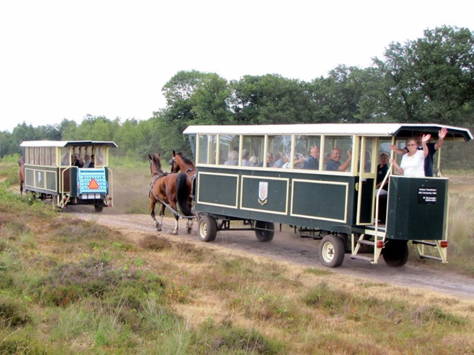 Huifkar rijden Paardentram 't Leersumse Veld, dagje uit tips