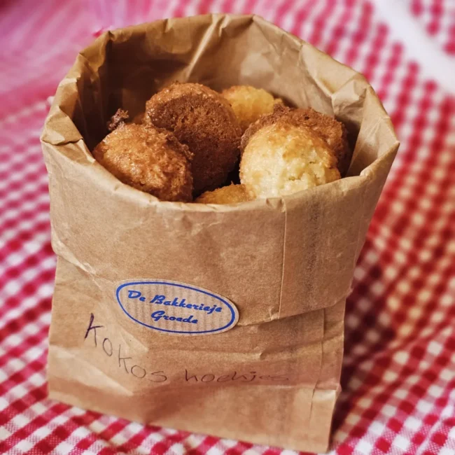 versgebakken kokoskoekjes de bakkerieje groede