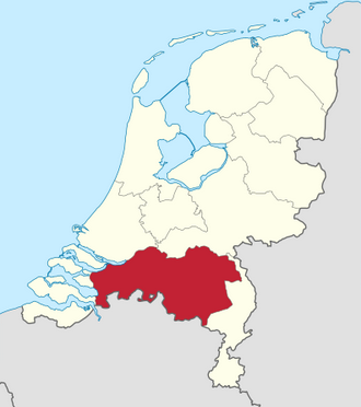 Noord-Brabant, kaart, omgeving, dagje uit tips