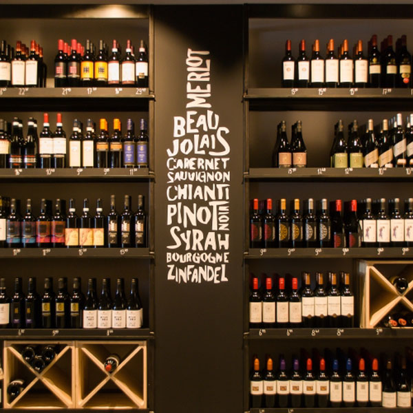 Sfeerimpressie winkel Wine & Spirits