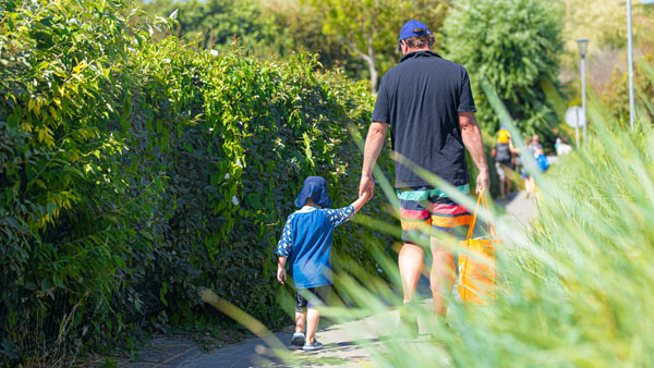 Samen met de kinderen op vakantie