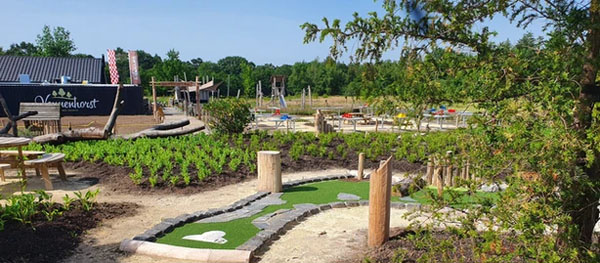 Adverture minigolf de Soete inval in Someren