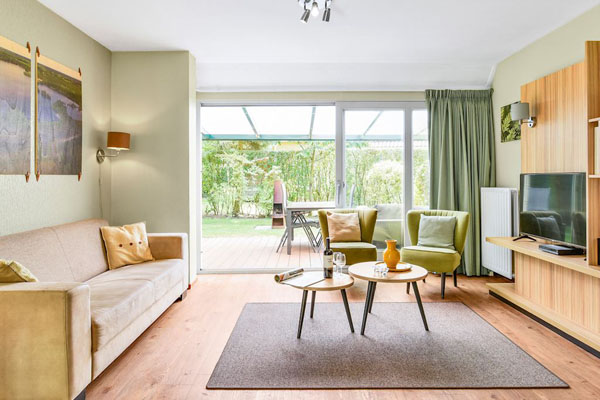 Moderne inrichting bij Duc De Brabant