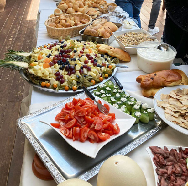 Overheerlijk buffet bij Taverne De Posthoorn