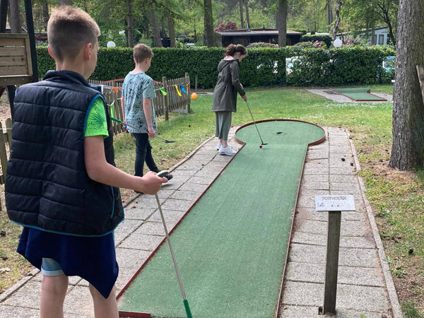 Midgetgolf bij Taverne de Posthoorn Oisterwijk