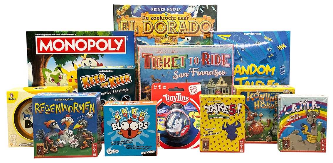 gezelschapsspellen voor gezellige spelavonden met familie en vrienden