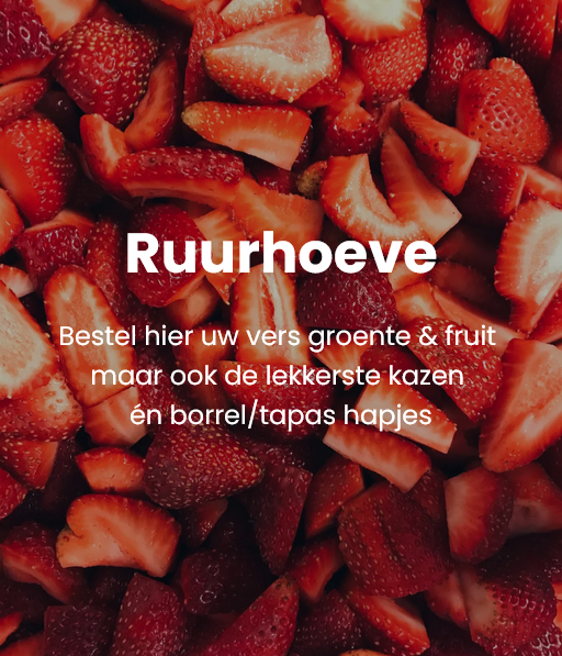 Versspeciaalzaak Ruurhoeve, fruit en groenten