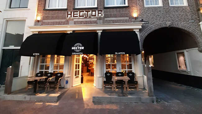 Hotel Restaurant Hector Zierikzee van buitenaf