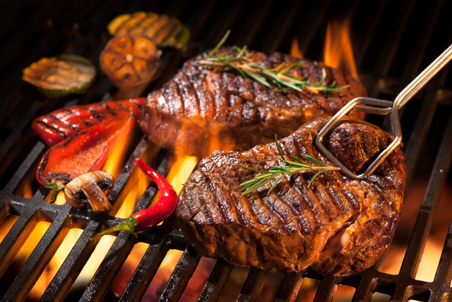 Heerlijke steak op de grill bij Grill and More Ouddorp