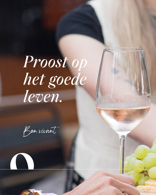 Proost op het goede leven.