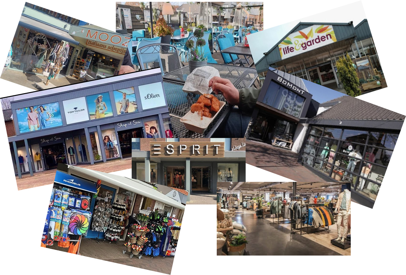 Ook in Renesse is het 'Shop till you drop...'