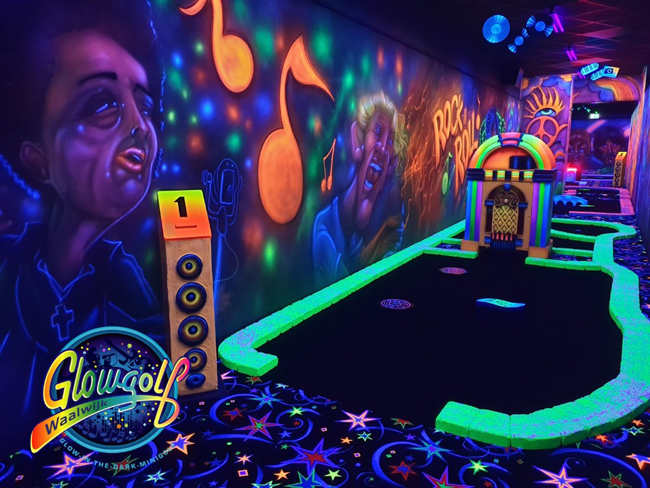 rock n roll thema glowgolf waalwijk