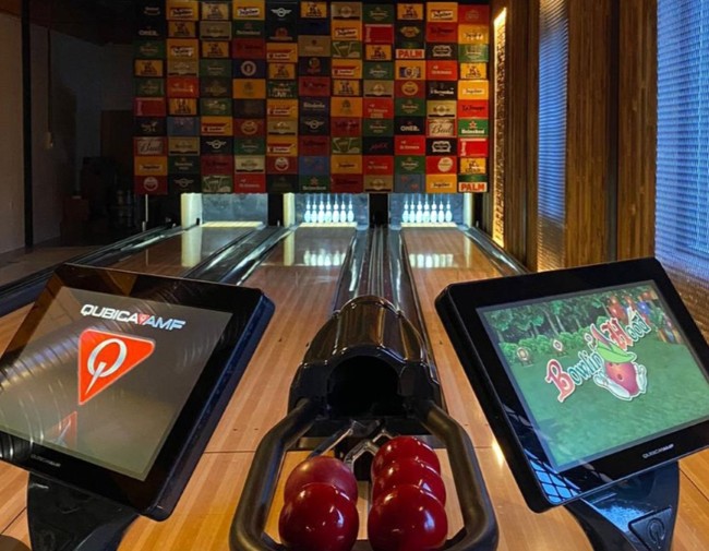 bowlingbanen bij biljart centrum de distel roosendaal