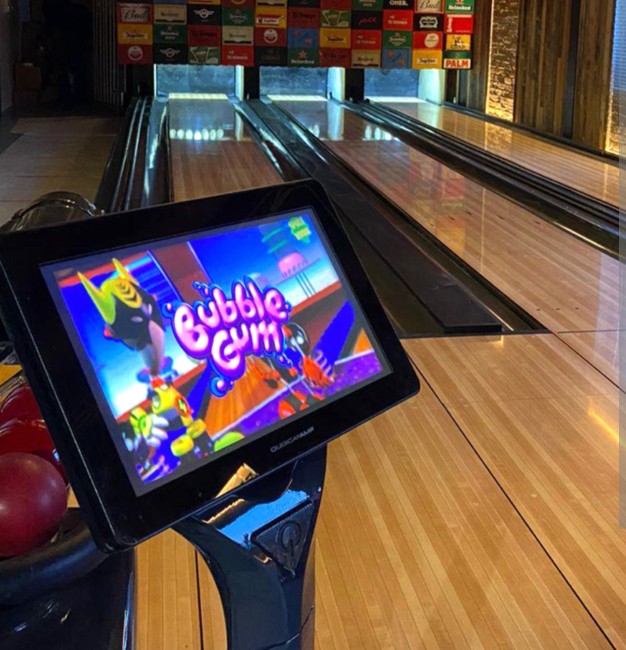 bubble gum bowlinggame bij de distel roosendaal