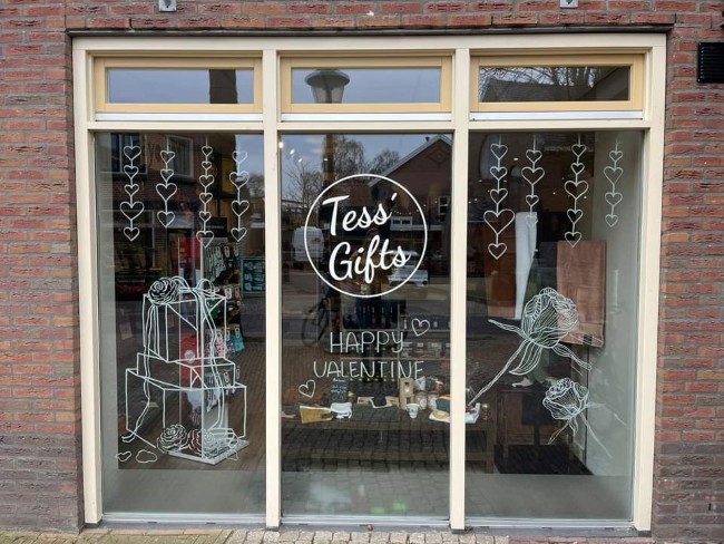 tess gifts doorn etalege valentijn