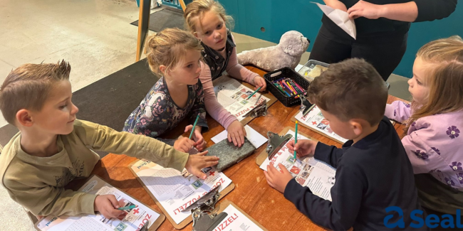 kinderen ontdekken zeehondenwereld a seal stellendam