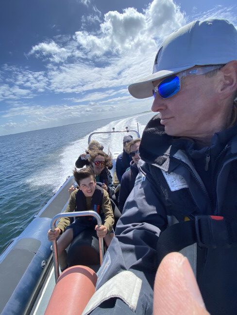 spannende rib boottocht op volle snelheid met rib safari brouwersdam ouddorp