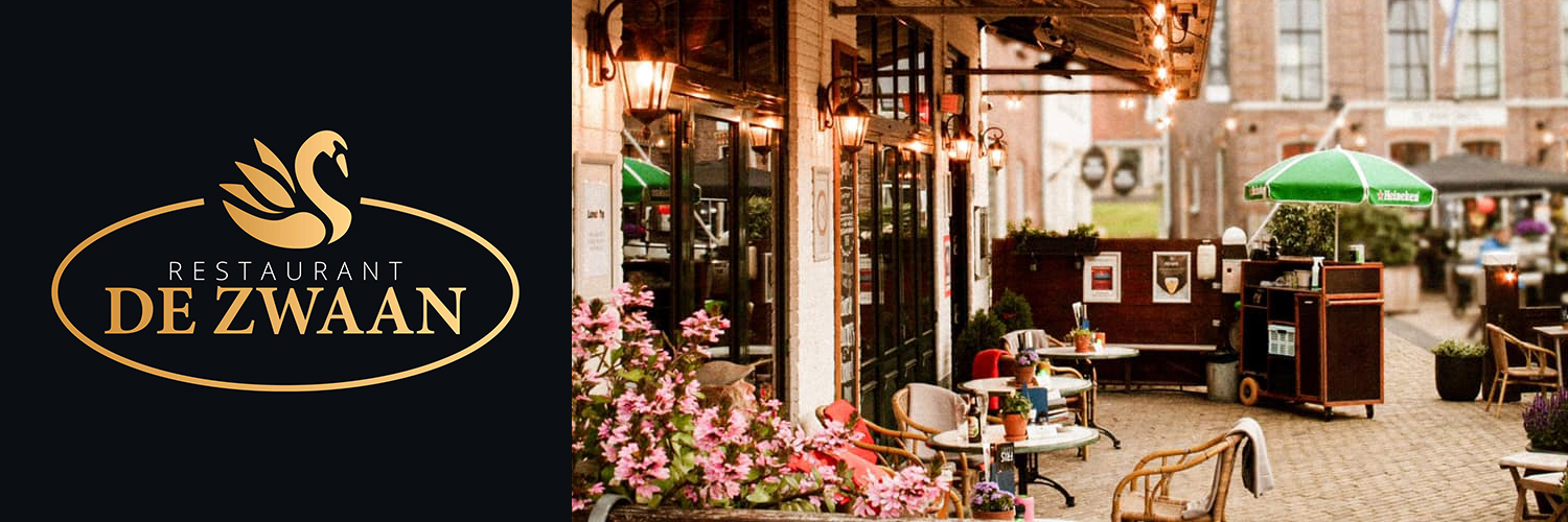 Restaurant Café De Zwaan in omgeving Makkum, Friesland