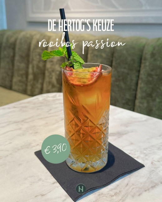 grandcafe de hertog van nassau rooibos passion ijsthee