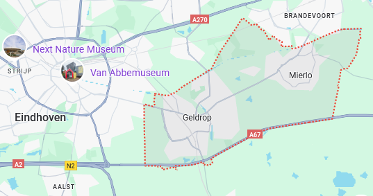 geldrop mierlo kaart