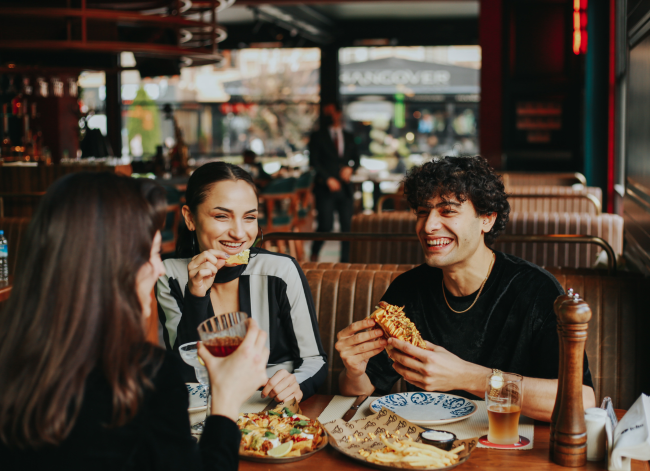 Gezellig eten met vrienden bij Heartland American Grill