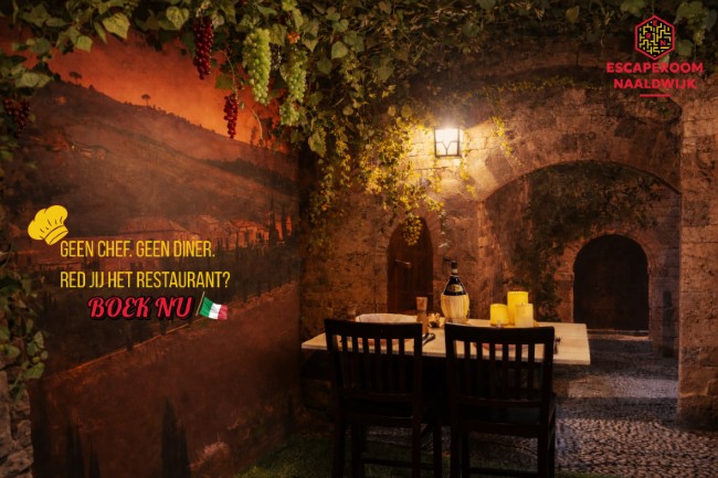 Geen chef. Geen diner. Red jij het restaurant