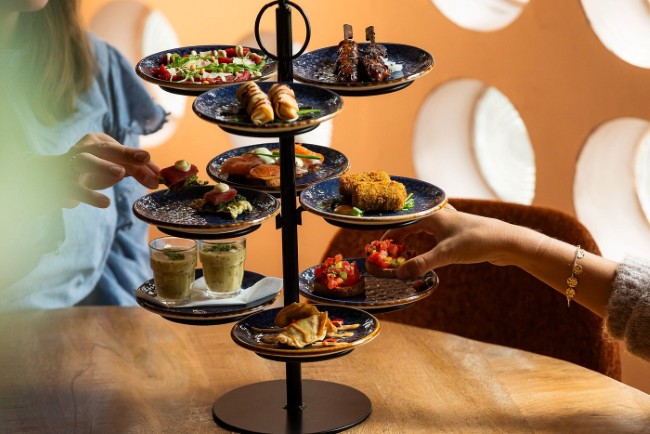 warme koffie met slagroom bij brasserie bregje