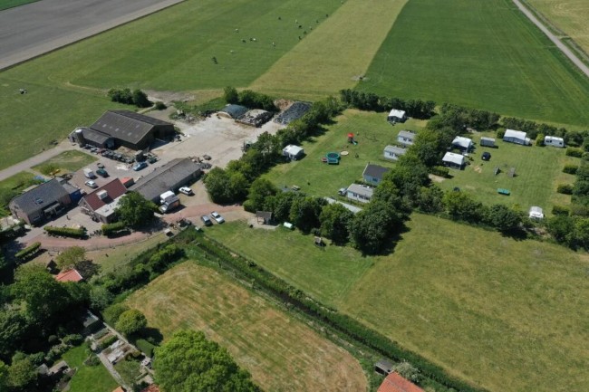 boerencamping koehoorn luchtfoto meliskerke