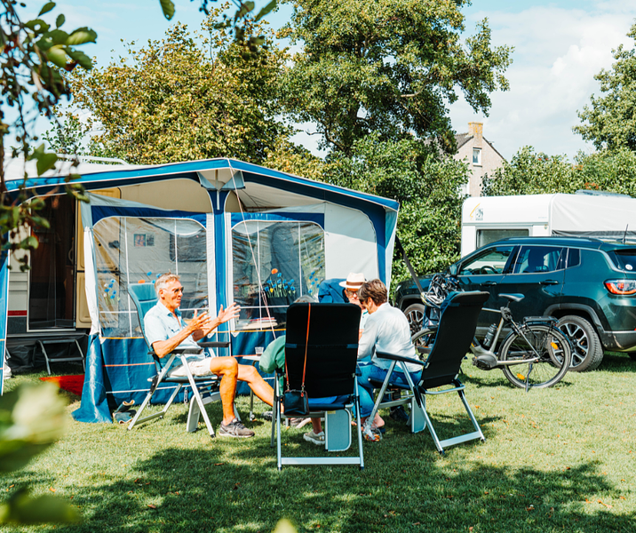 gezellig kamperen met familie voor ruime caravanplaats op camping den molinshoeve