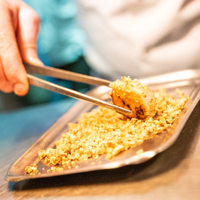 verfijnde bereiding van een culinair gerecht