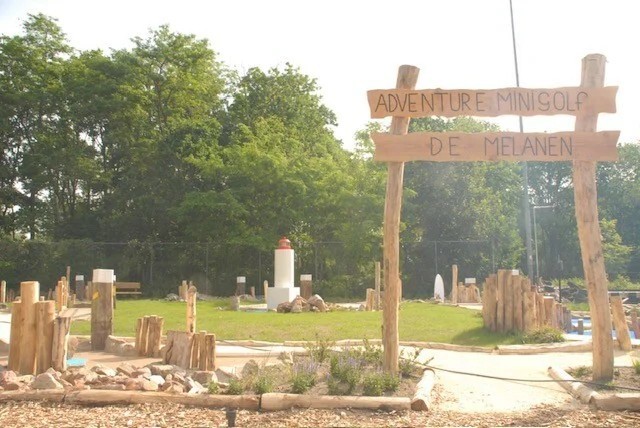 entreebord van adventure minigolf de melanen