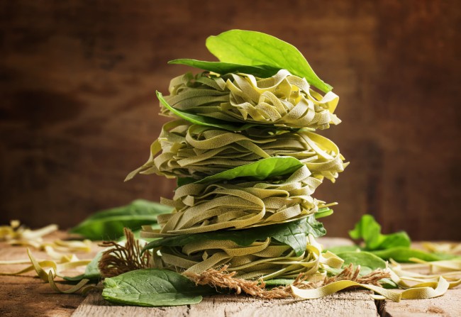 bistro moen poppel verse groene tagliatelle met spinazie